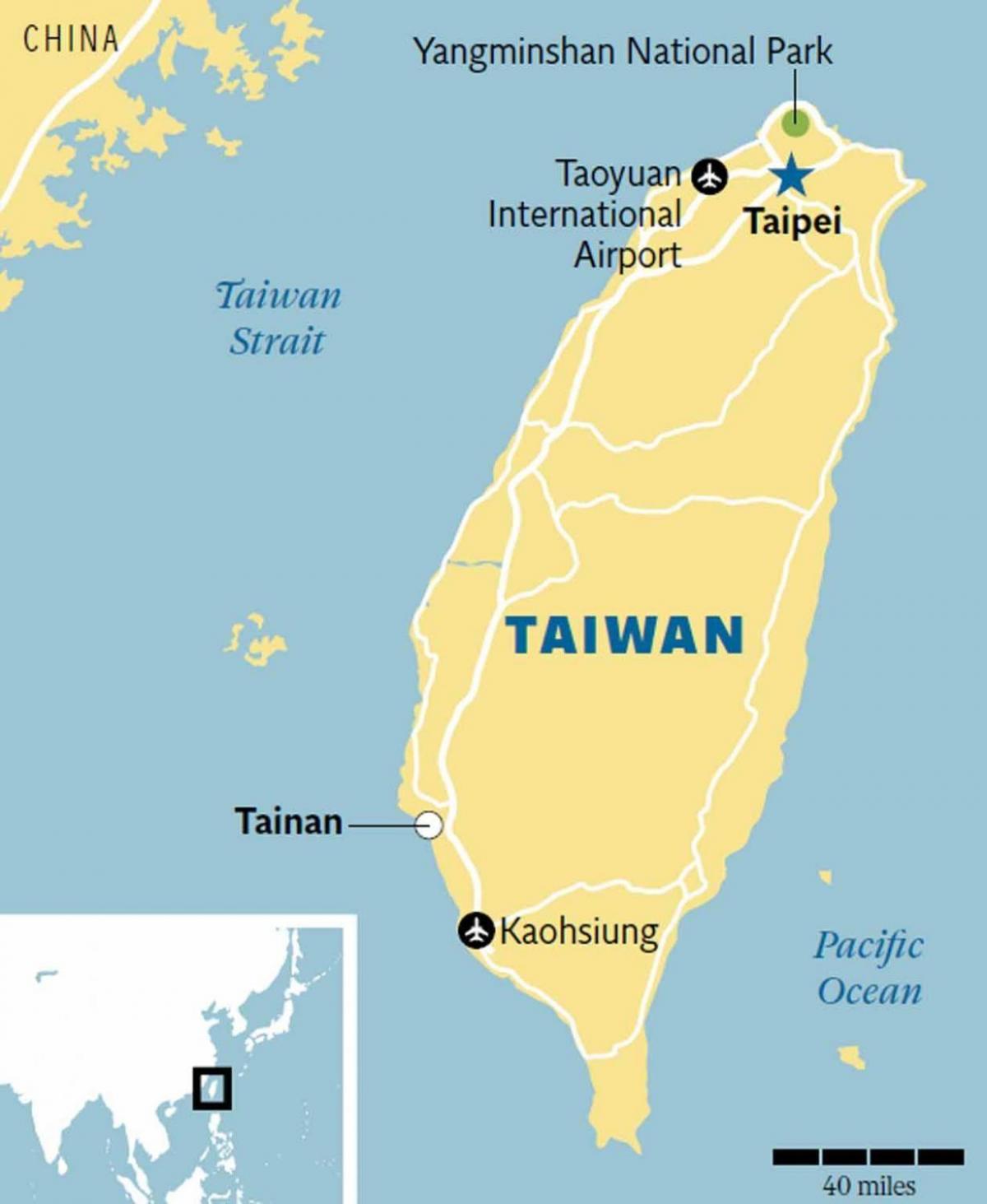 Taiwan tainan kat jeyografik