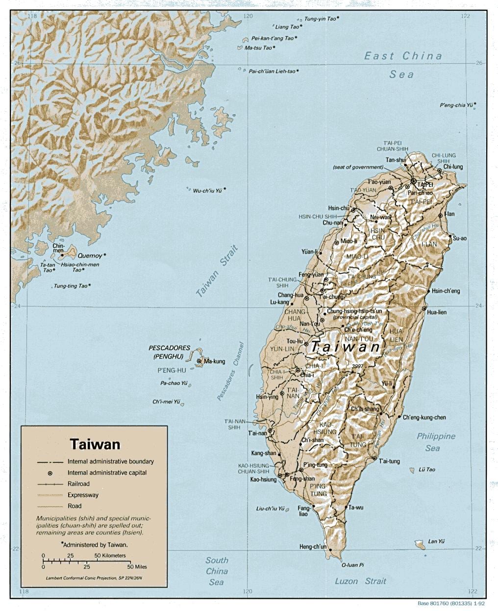 Kat jeyografik nan Taiwan navige 