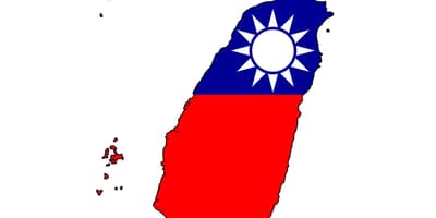 Kat jeyografik nan Taiwan drapo