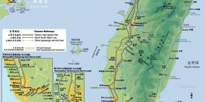 Estasyon tren kat jeyografik Taiwan