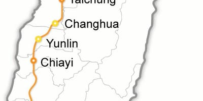 Taiwan tren bal kat jeyografik