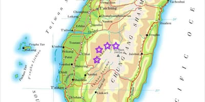Kat jeyografik nan Taiwan mòn