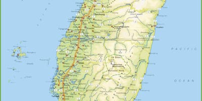 Kat jeyografik nan Taiwan offline